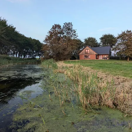 Op Lundingland - Bootshaus Am Alten Priel Ockholm Exterior photo
